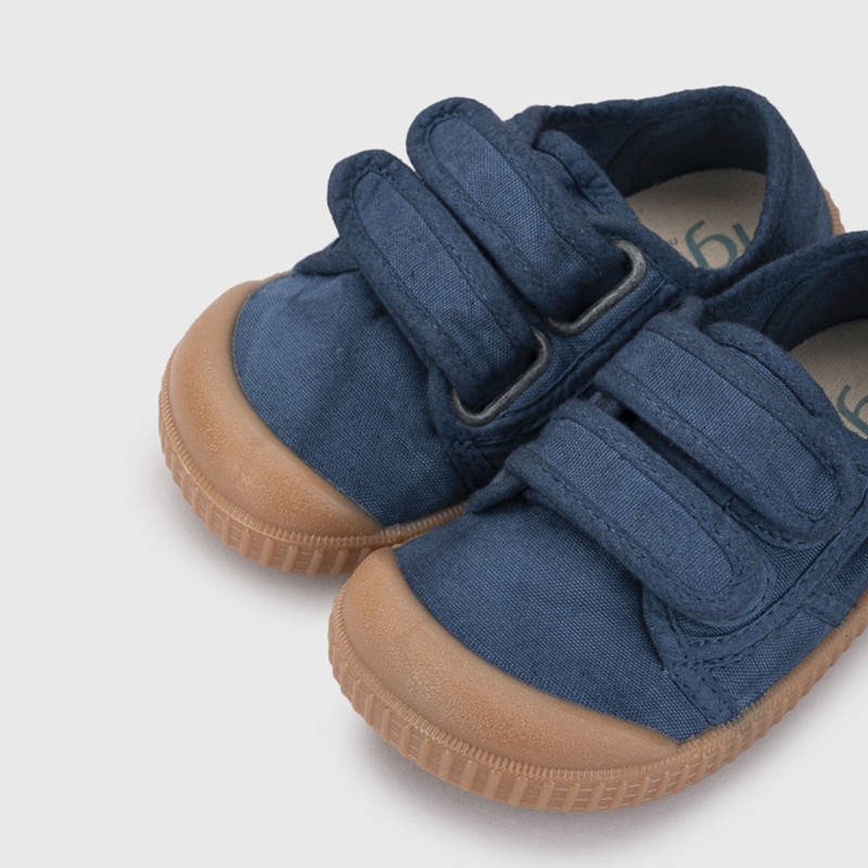 Tnis de Lona com Velcros