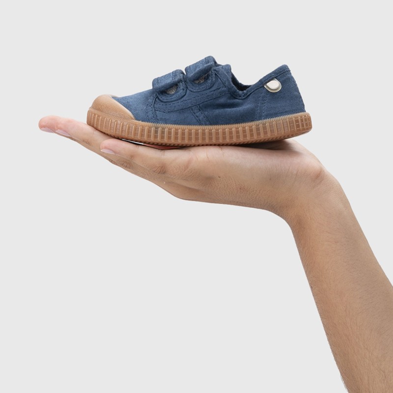 Tnis de Lona com Velcros