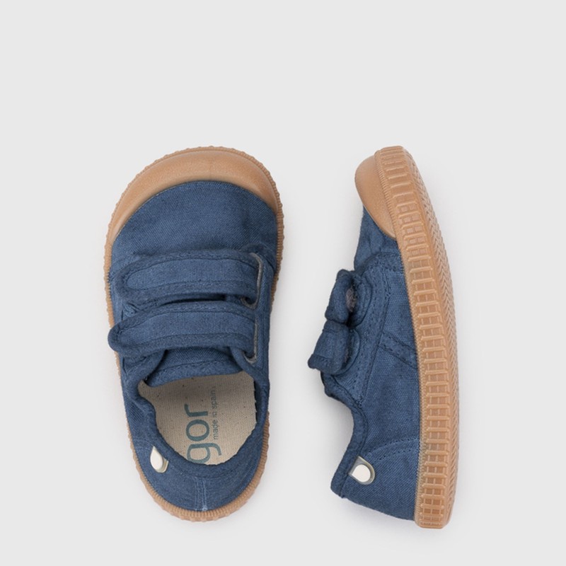 Tnis de Lona com Velcros