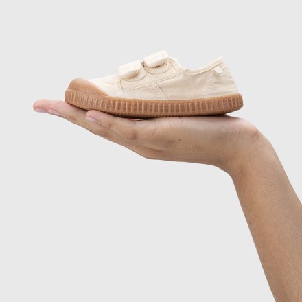 Ténis de Lona com Velcros