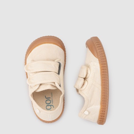 Ténis de Lona com Velcros