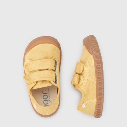 Ténis de Lona com Velcros