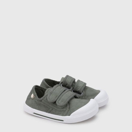 Canvas Velcro Sneakers