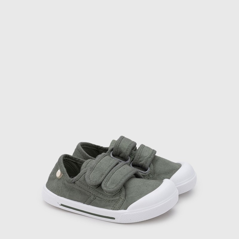 Canvas Velcro Sneakers