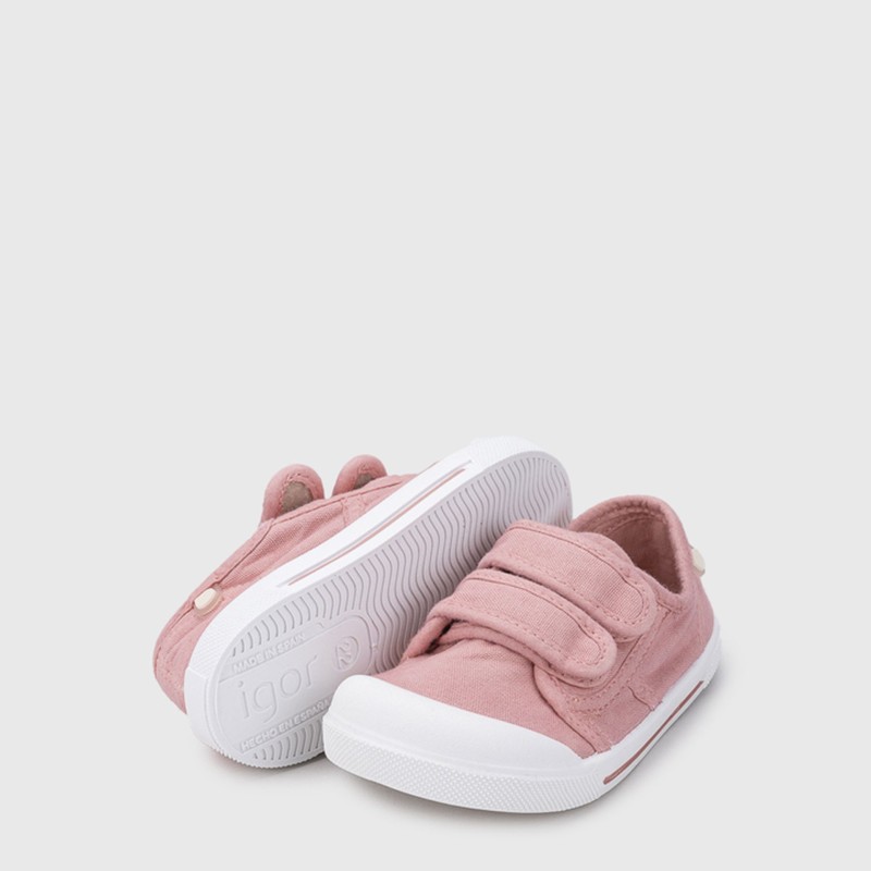 Tnis de Lona com Velcros