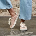 Peach Rose Sneakers