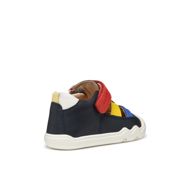 Sand�lias Steppieup Navy Multicolor