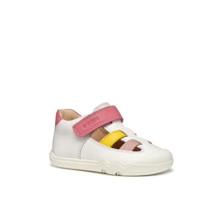 Sandálias Steppieup White Multicolor