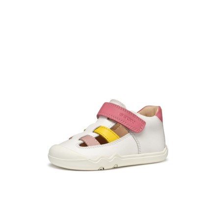 Sandálias Steppieup White Multicolor