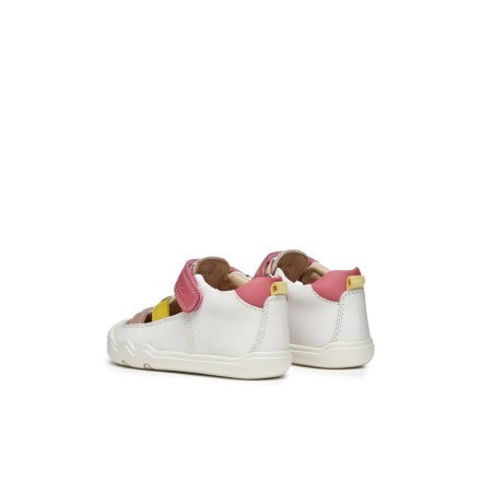 Sandálias Steppieup White Multicolor