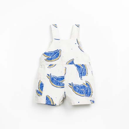 Printed Twill Jumpsuit