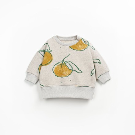 Printed Fleece Sweatshirt - Image product