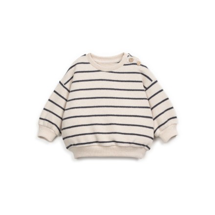 Striped Jersey Sweat