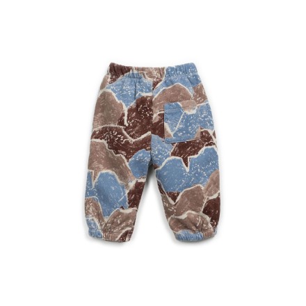 Calça Felpa Estampada