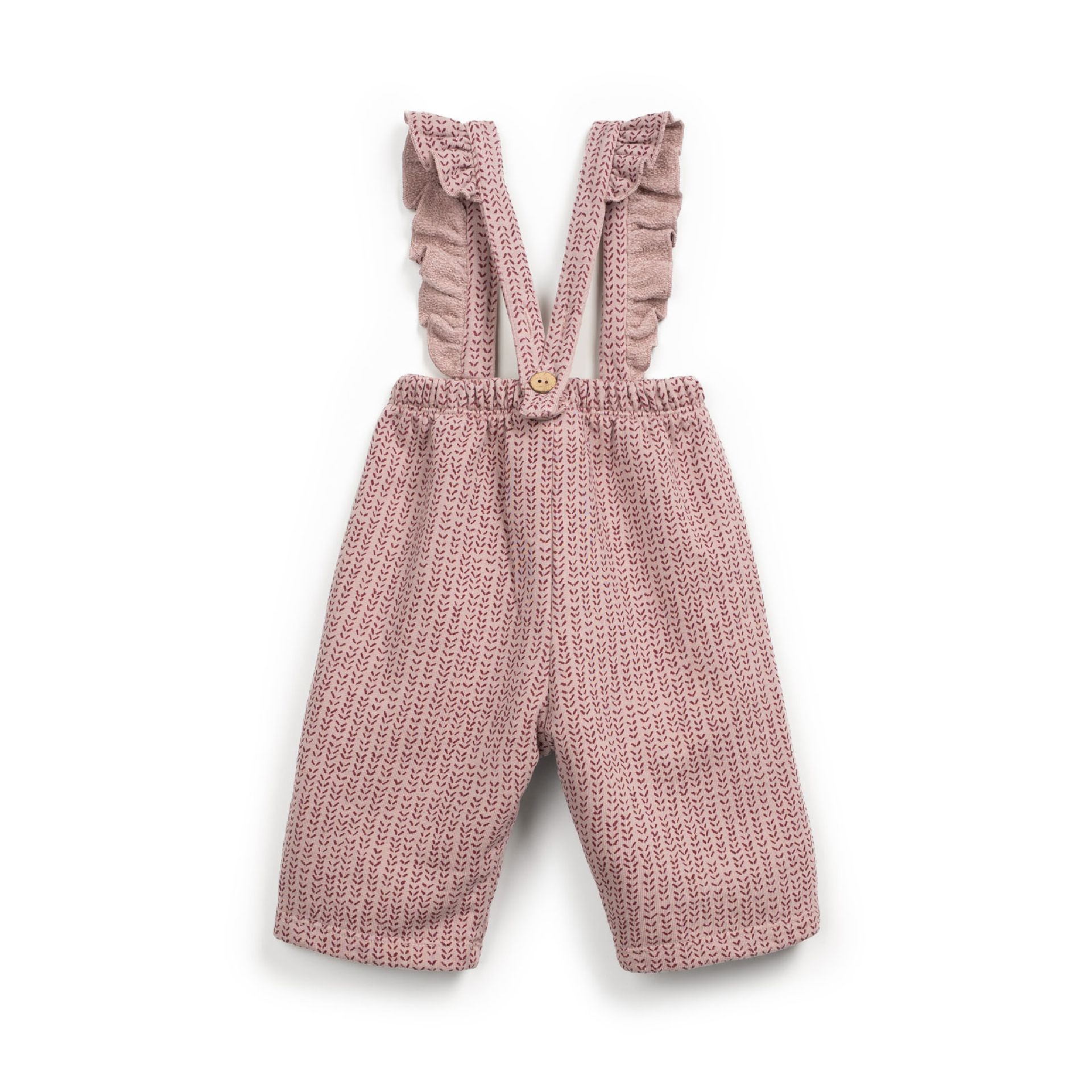 Macacão Felpa Estampada