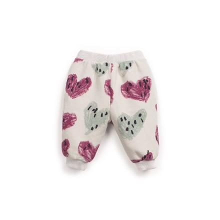 Calça Felpa Estampada