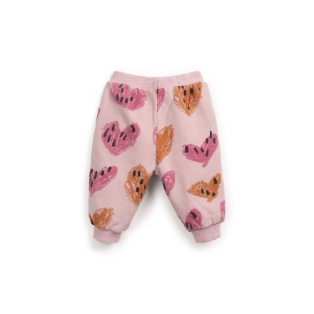 Calça Felpa Estampada