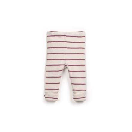 Striped Jersey Leggings