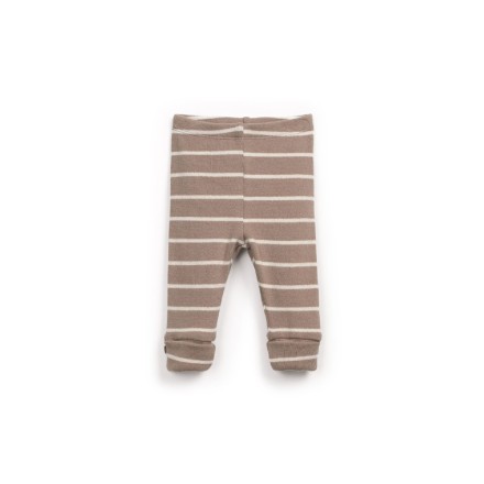 Striped Jersey Leggings