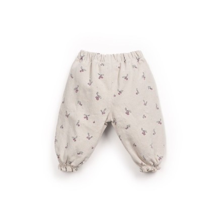 Calça Sarja Estampada