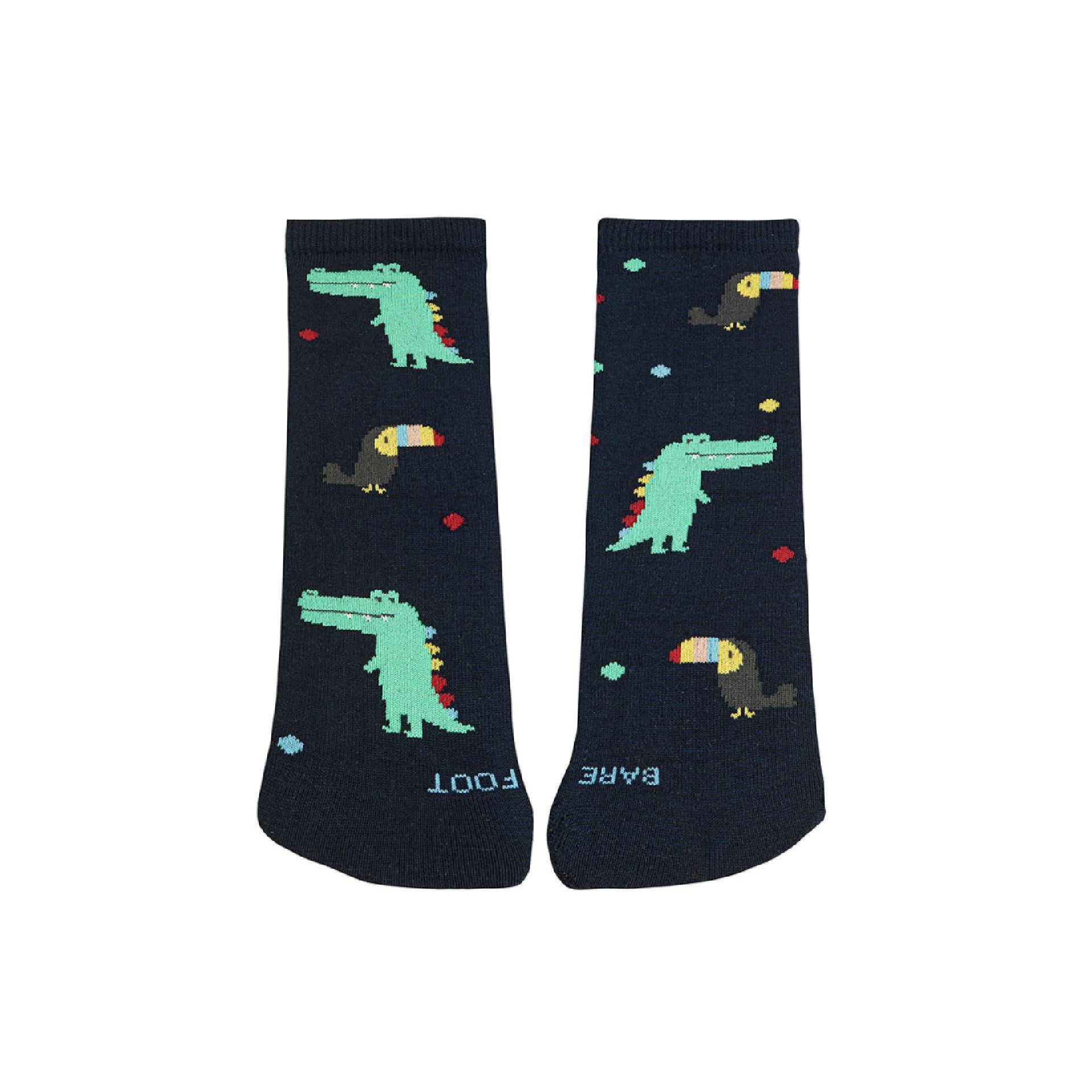 Meias Barefoot Médias Animais Tropicais