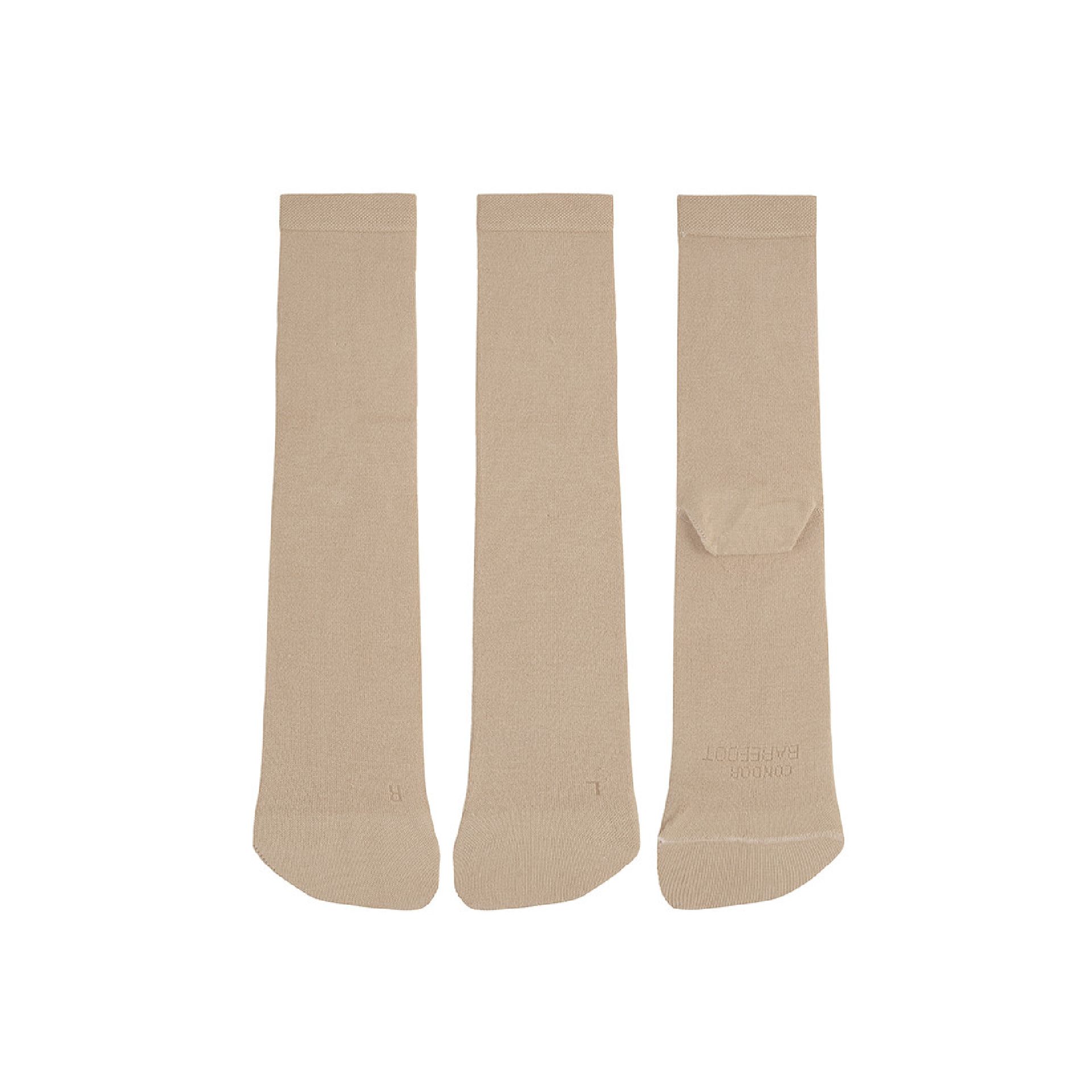 Meias Barefoot Altas de Bambú Mulher