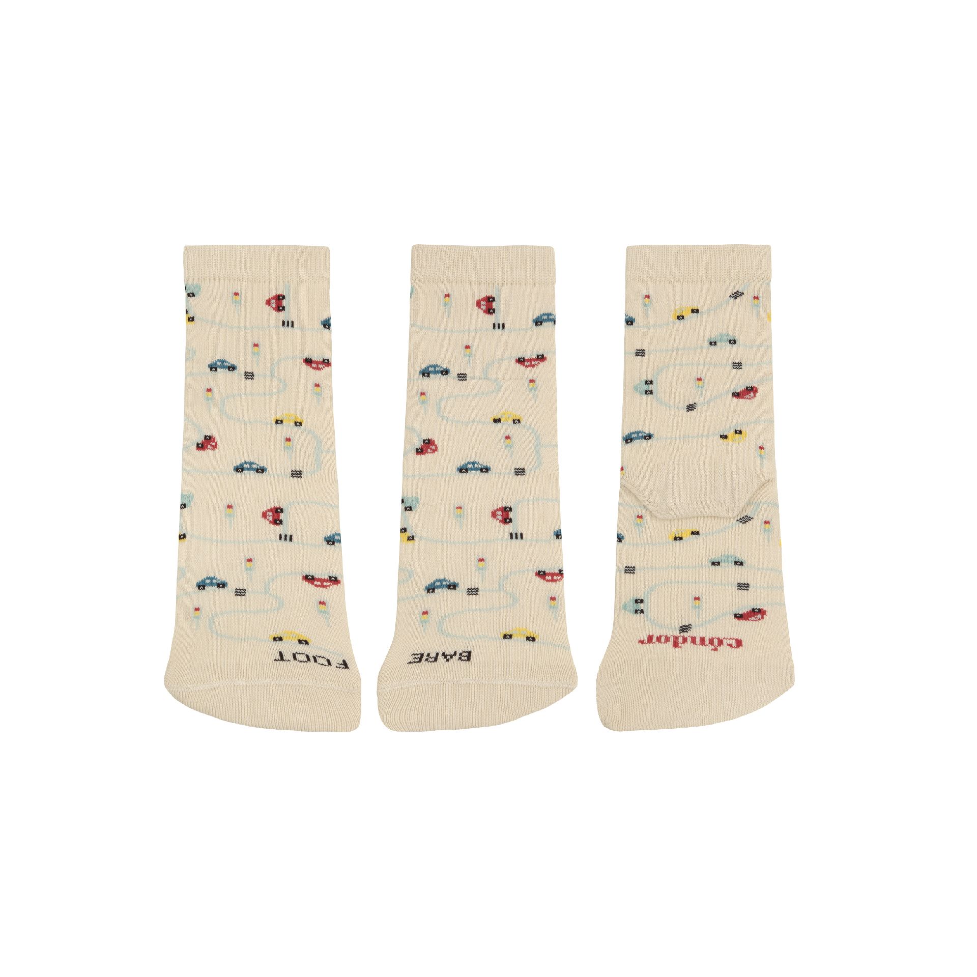 Meias Barefoot Médias Carros