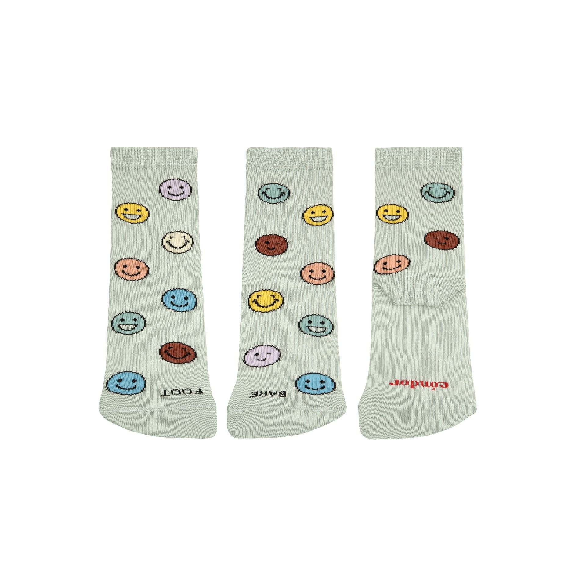 Meias Barefoot Médias Smile