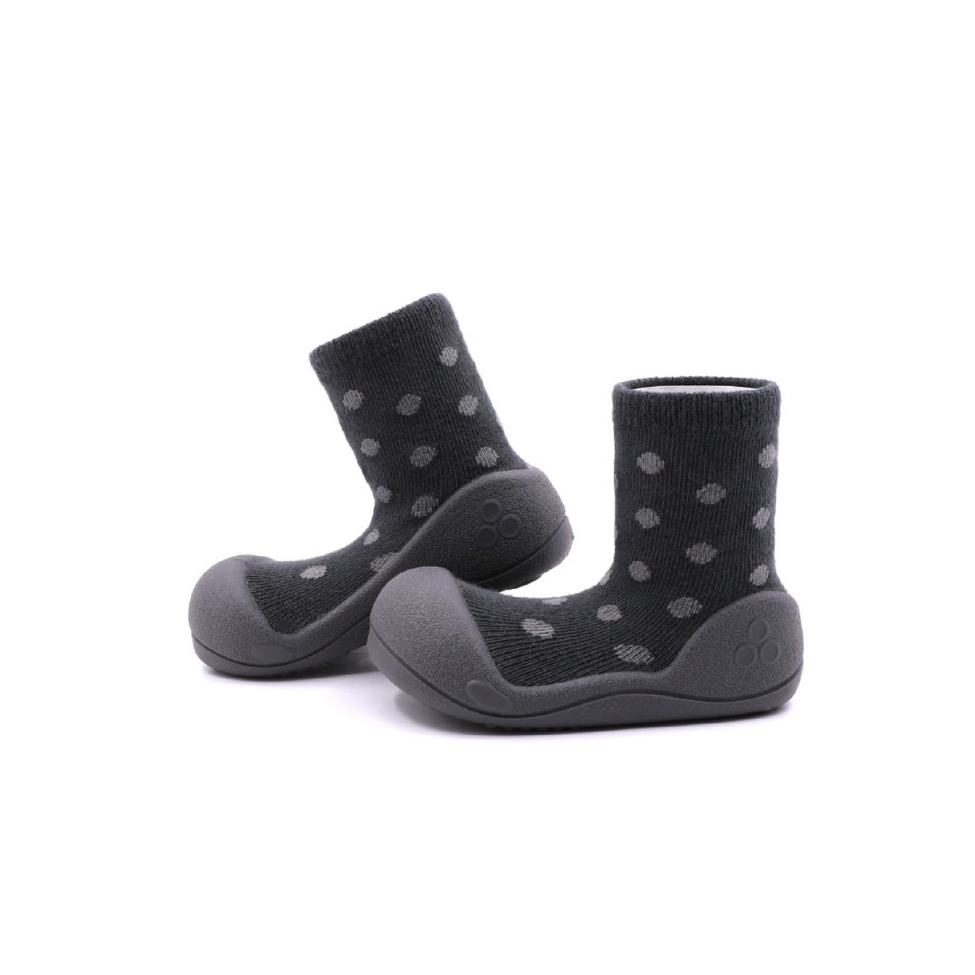 Attipas Dot Dot Charcoal Grey