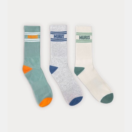 Pack de 3 - Meias longas s riscas