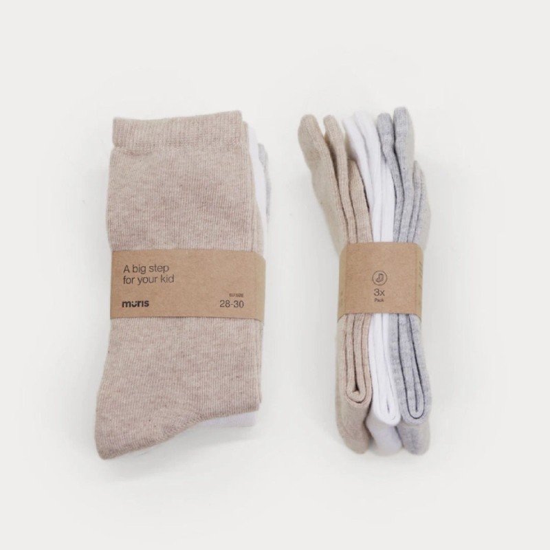 Pack de 3 - Meias longas Jnior