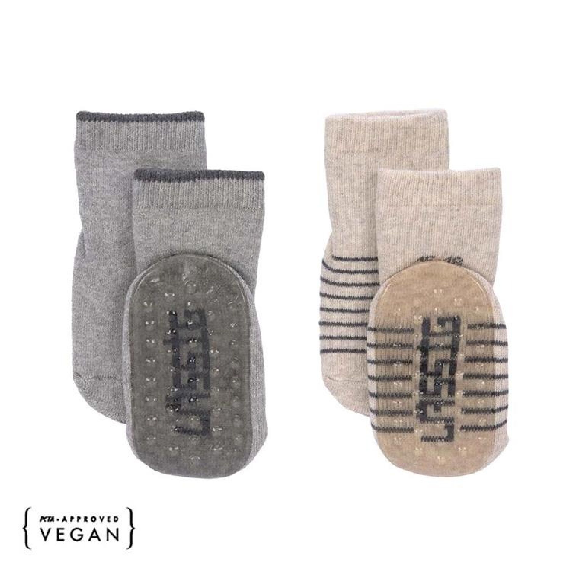 Pack of 2 - Non-Slip Socks