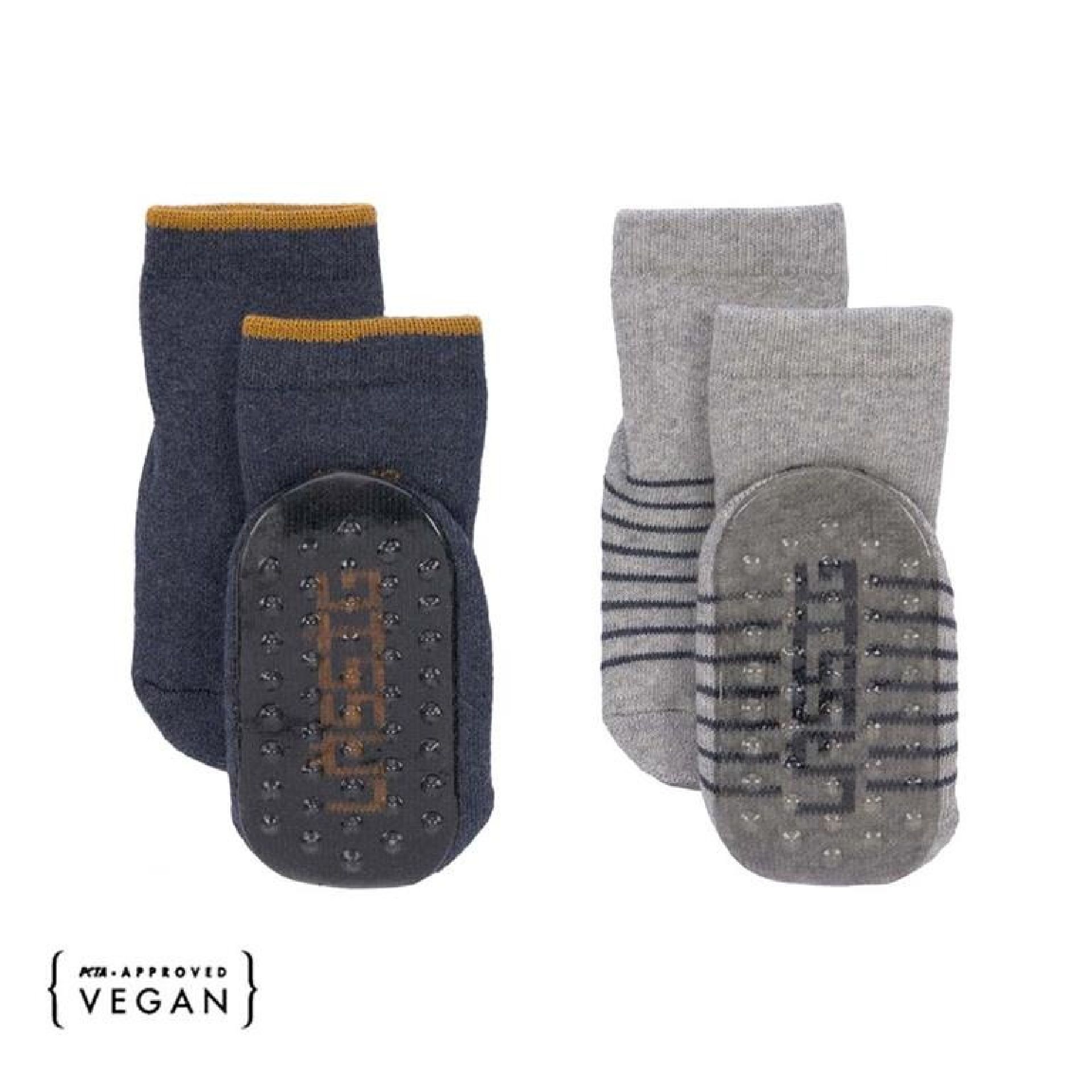 Pack of 2 - Non-Slip Socks