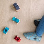 Pantufas Barefoot Carros Dino