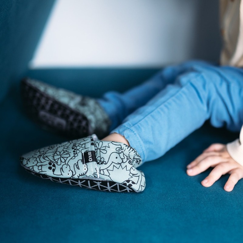 Pantufas Barefoot Dinossauros