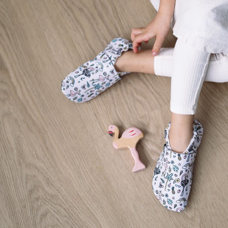 Pantufas Barefoot Flamingo