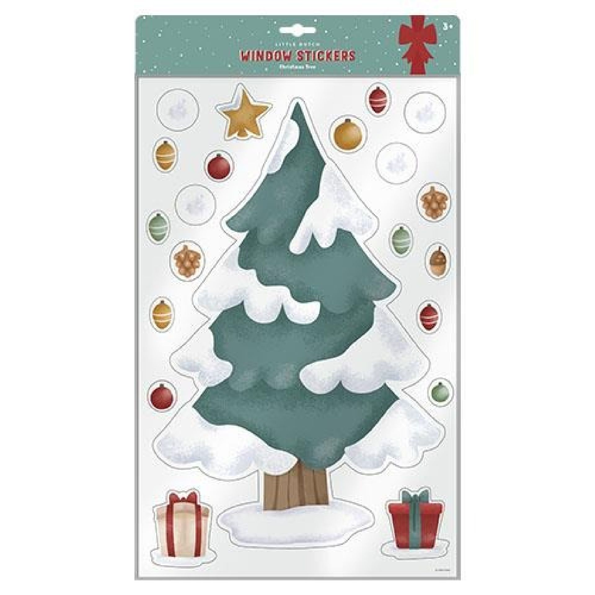 Pegatinas de Ventana Árbol de Navidad