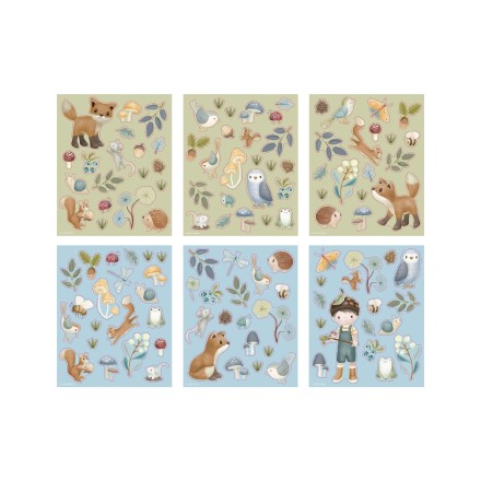 Set de Autocolantes Forest Friends