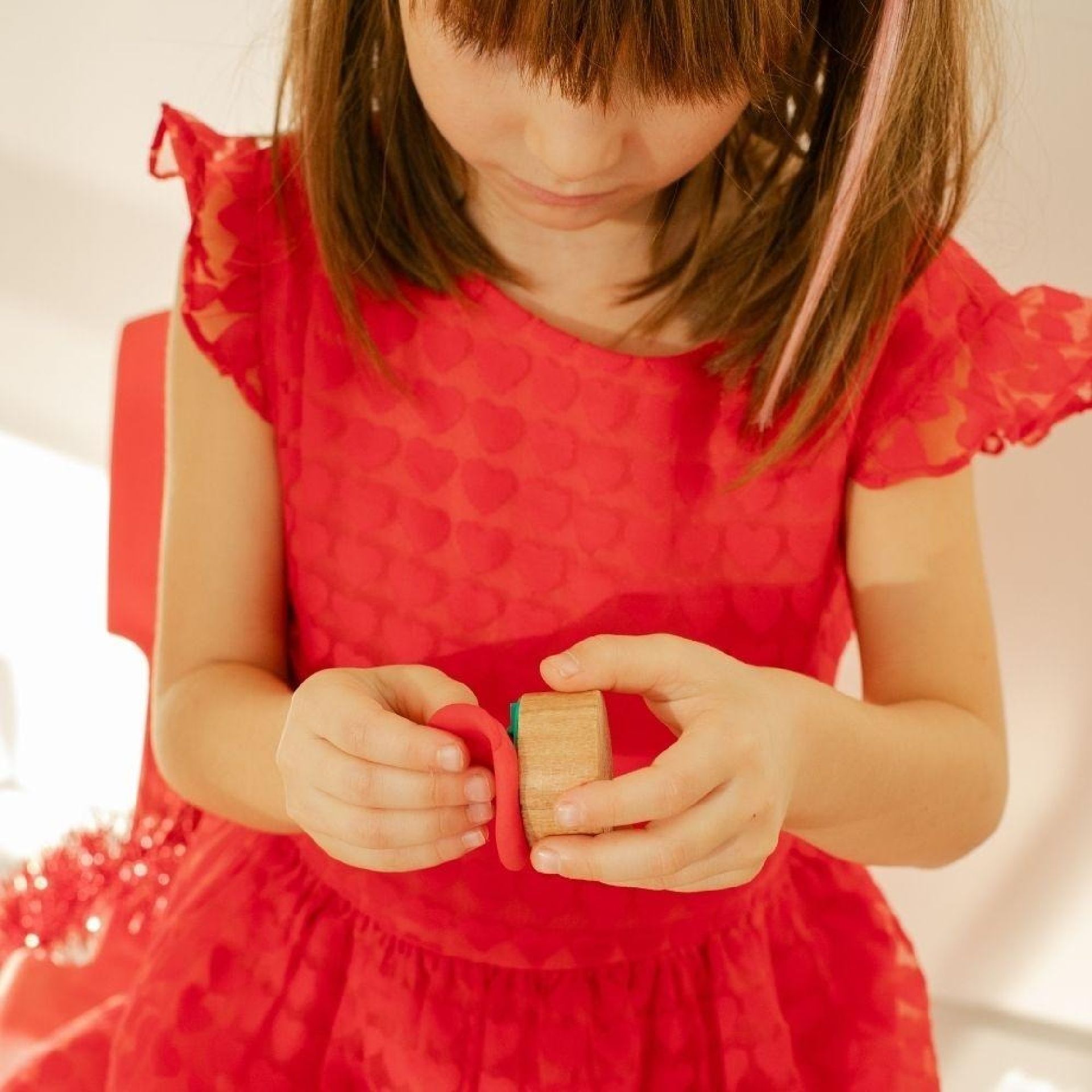 Selos de Natal em madeira