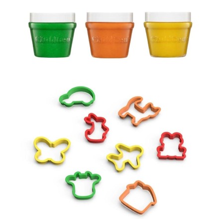 Set premium - 3x125gr + 8 moldes