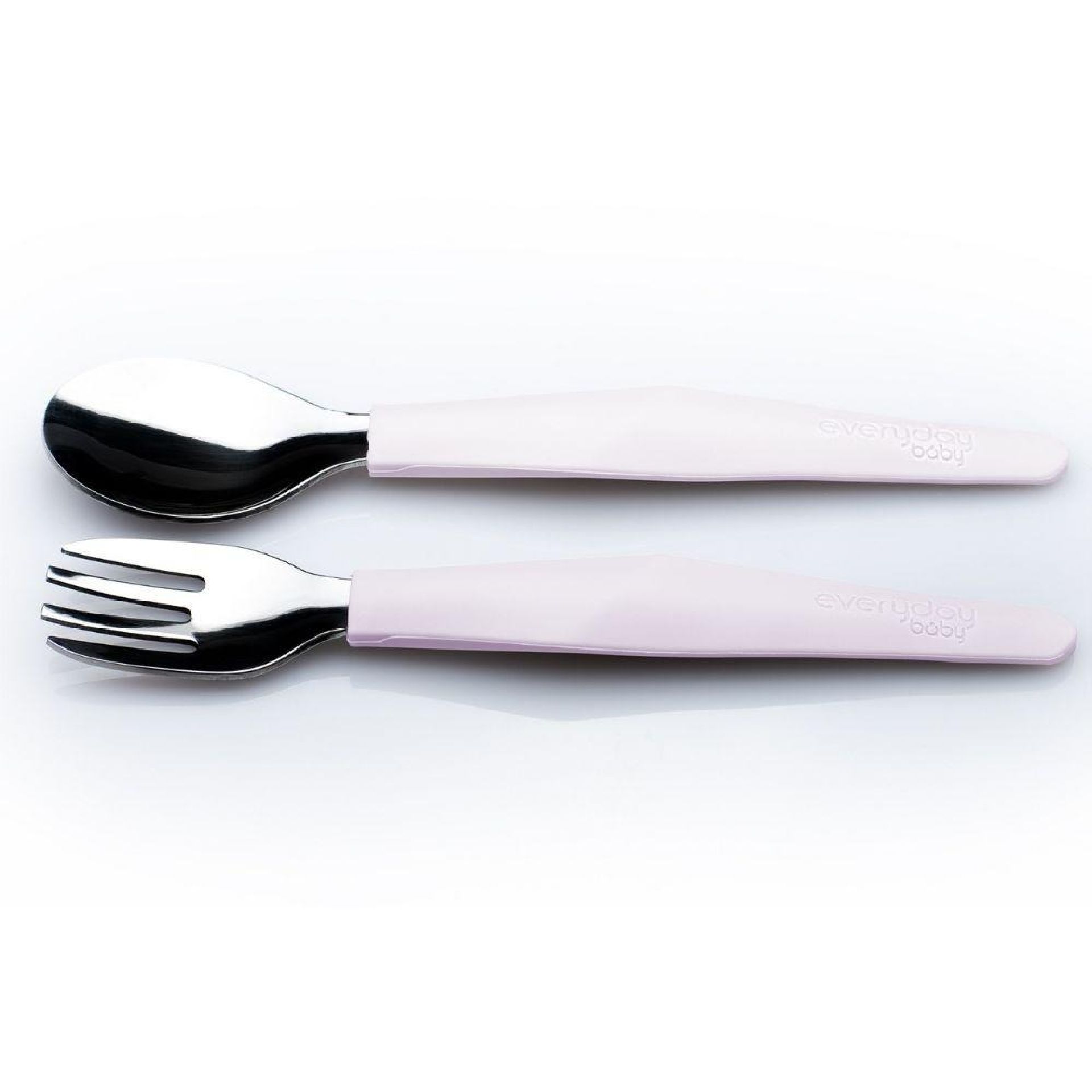 Talheres aço inoxidável e silicone