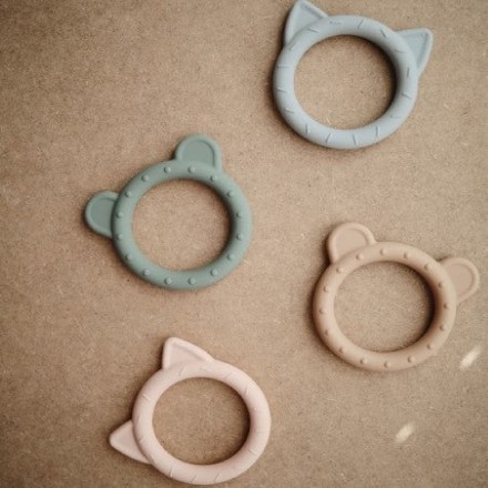 Silicone teether
