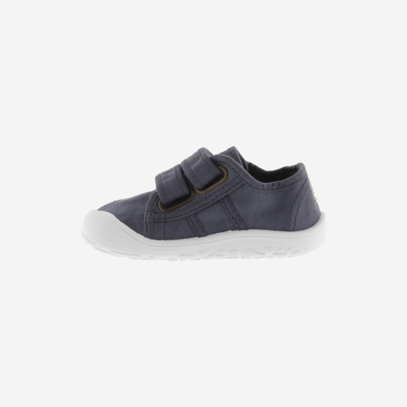 Canvas Sneakers with Velcro Straps