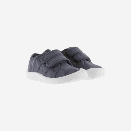 Canvas Sneakers with Velcro Straps