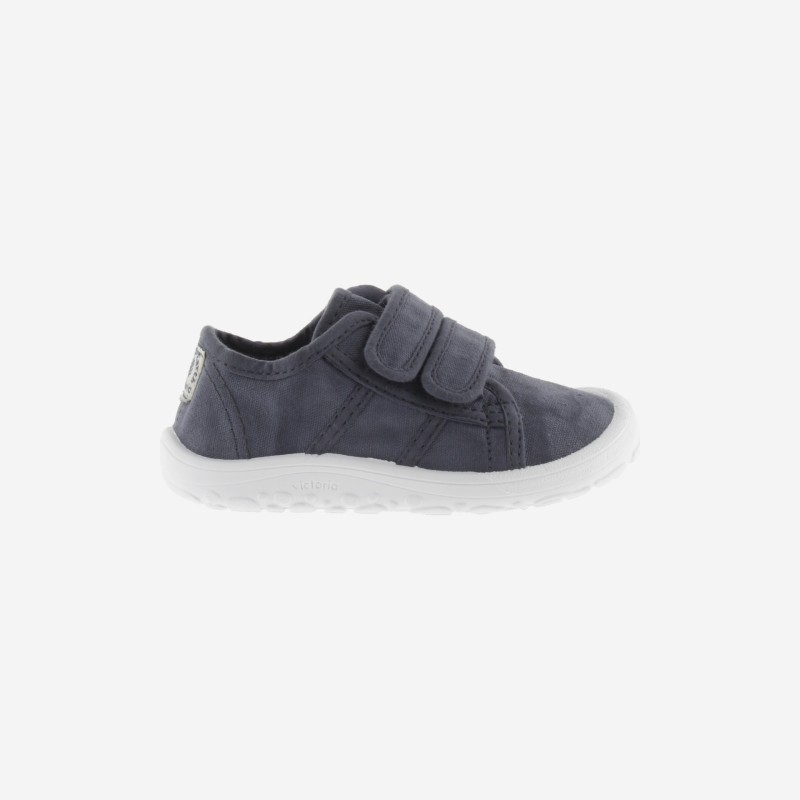 Canvas Sneakers with Velcro Straps
