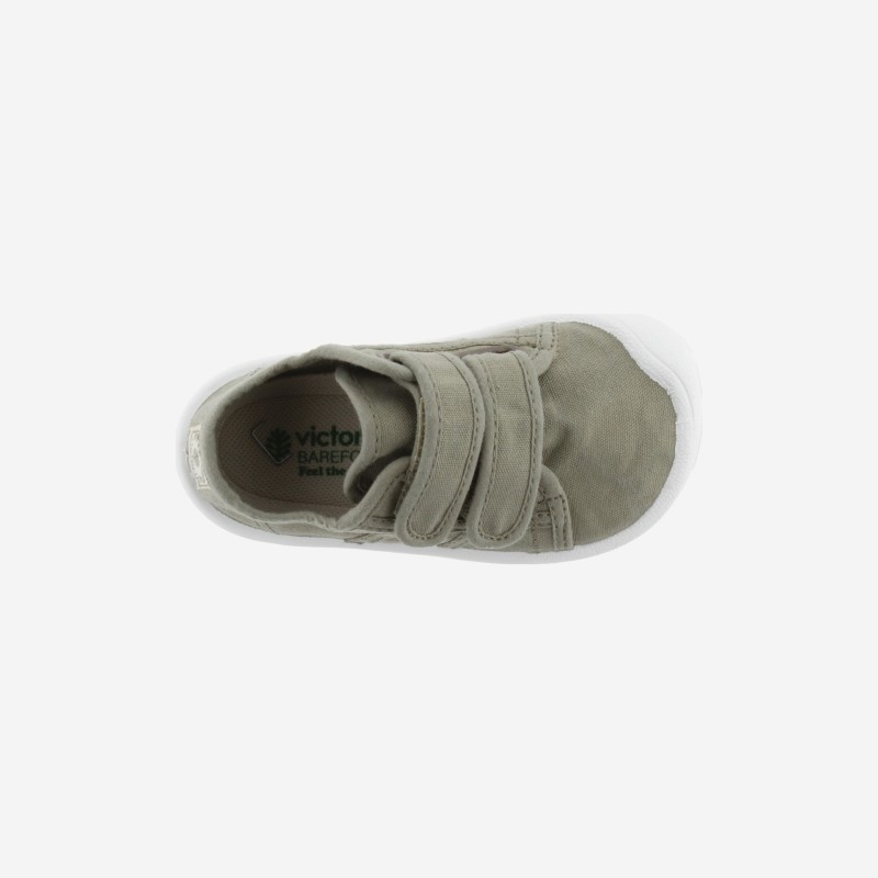 Canvas Sneakers with Velcro Straps