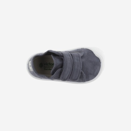 Canvas Sneakers with Velcro Straps