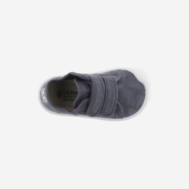 Canvas Sneakers with Velcro Straps
