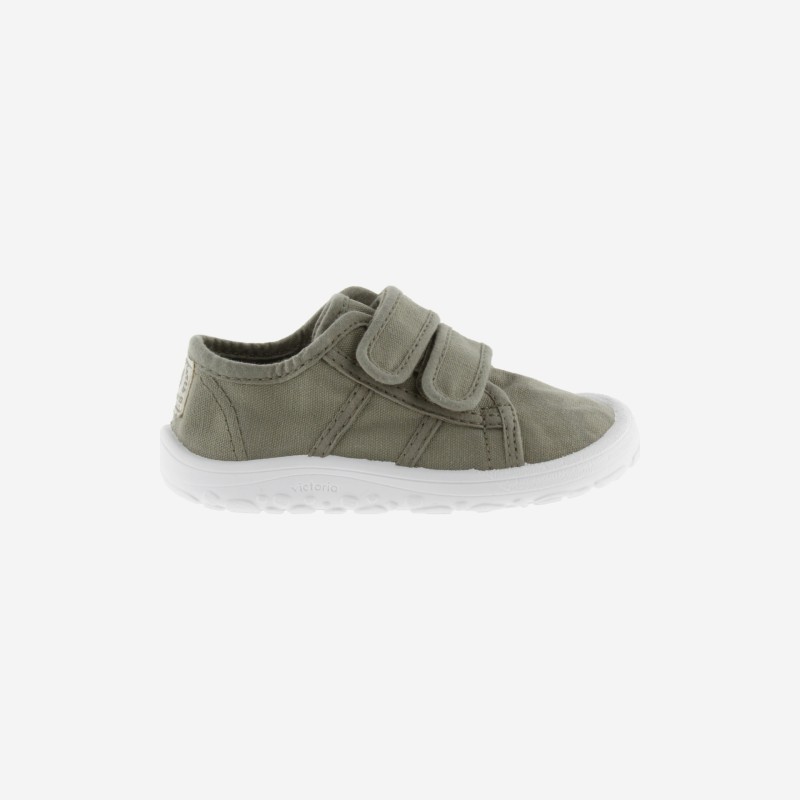 Canvas Sneakers with Velcro Straps
