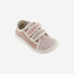 Canvas Sneakers with Velcro Straps